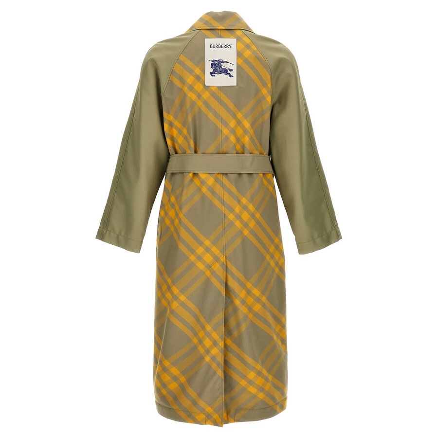 Burberry Bradford Check-Print Gabardine Coat - 2