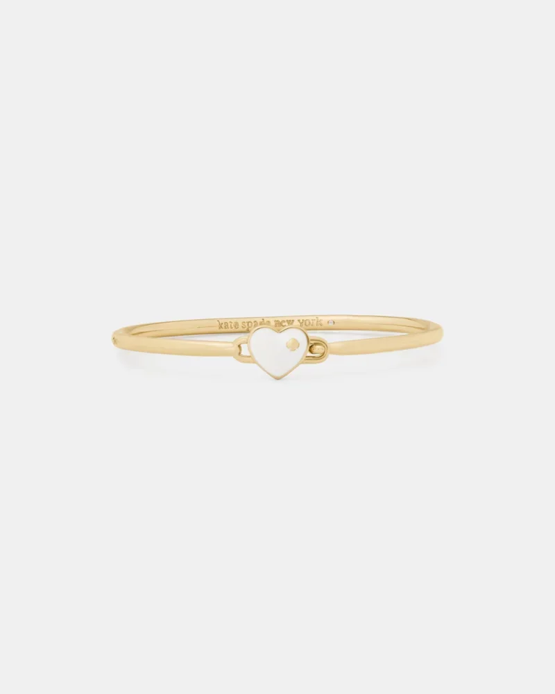 Heart And Spade Thin Bangle - 1