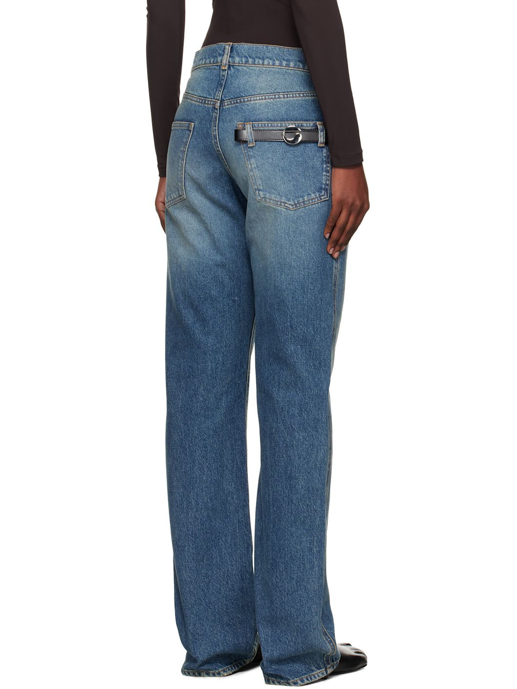 Blue Boyfriend Jeans - 3