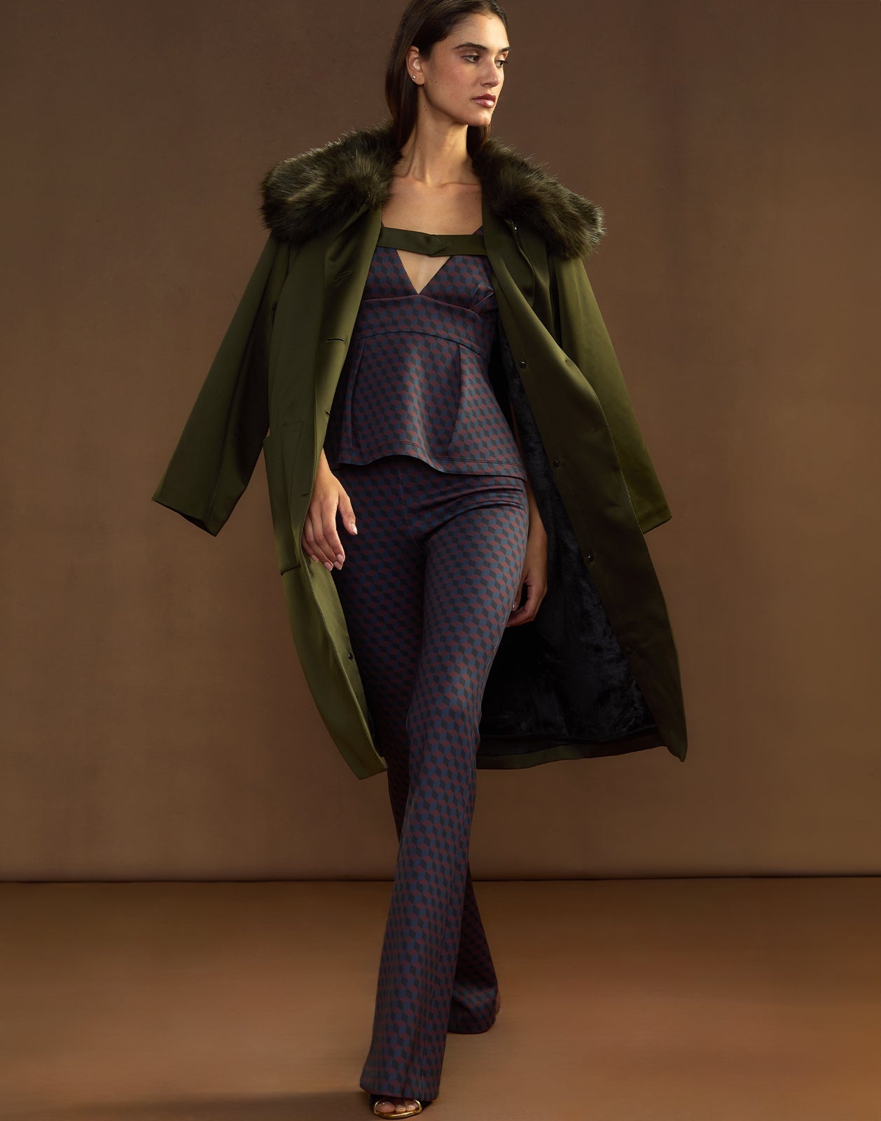 Bonded Fit and Flare Pant - 3