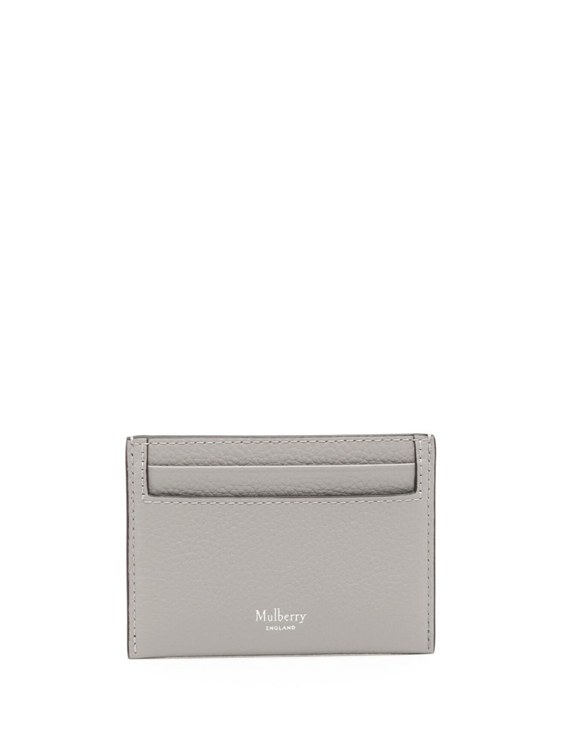 Continental embossed-logo leather carholder 1