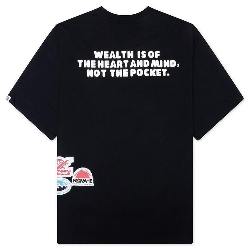 BILLIONAIRE BOYS CLUB HOOK S/S TEE - BLACK outlook