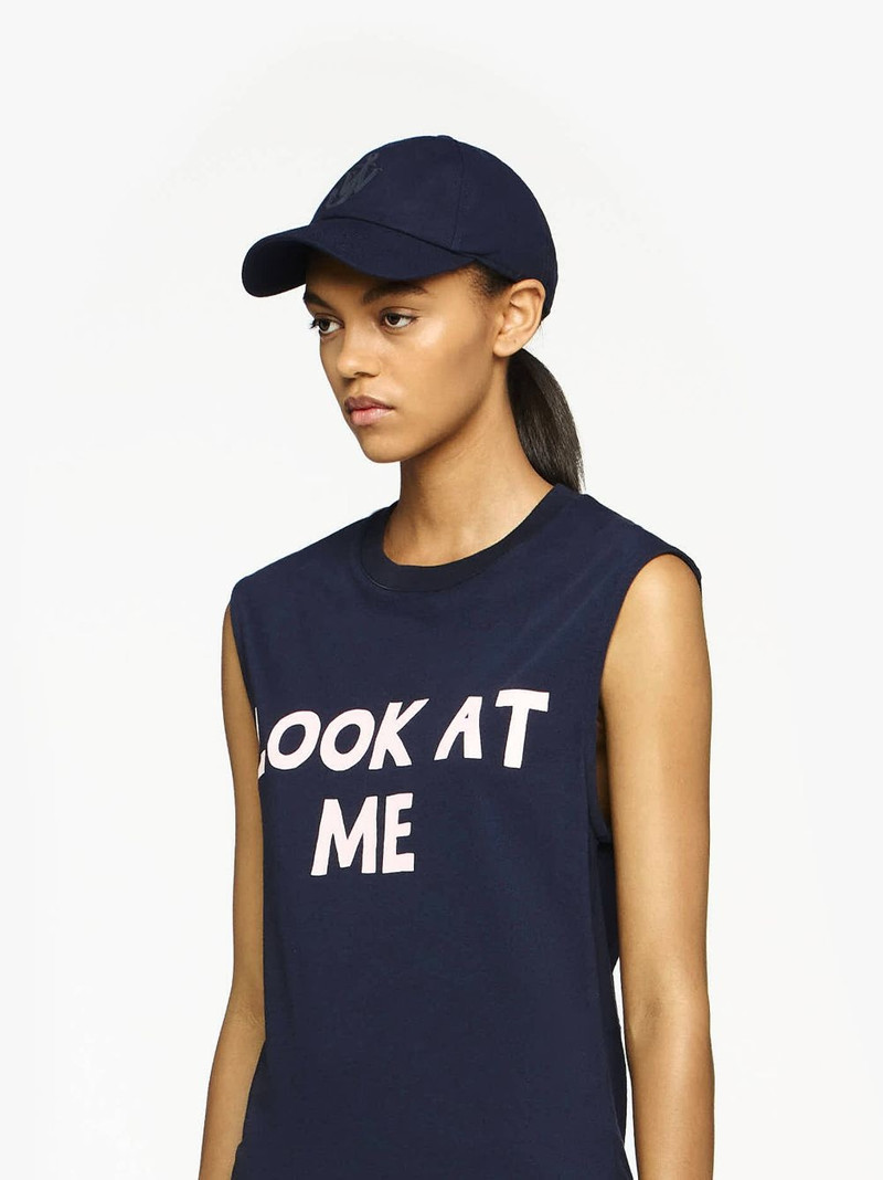 DENIM BASEBALL CAP WITH ANCHOR LOGO 4