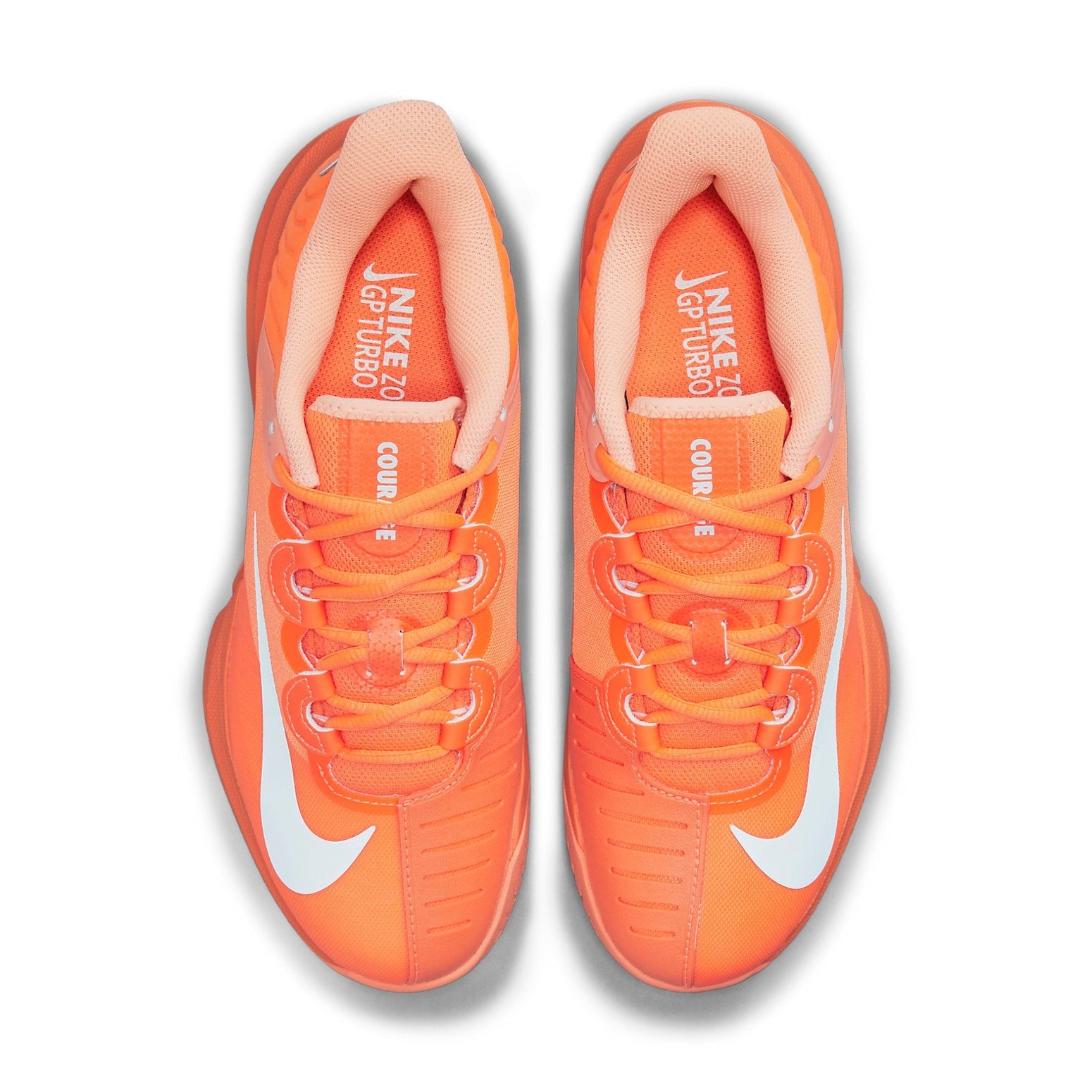 (WMNS) Nike x Naomi Osaka Court Air Zoom GP Turbo 'Total Orange' DC9164-800 - 4