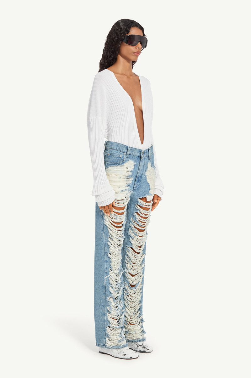 MM6 Maison Margiela Ripped Jeans outlook