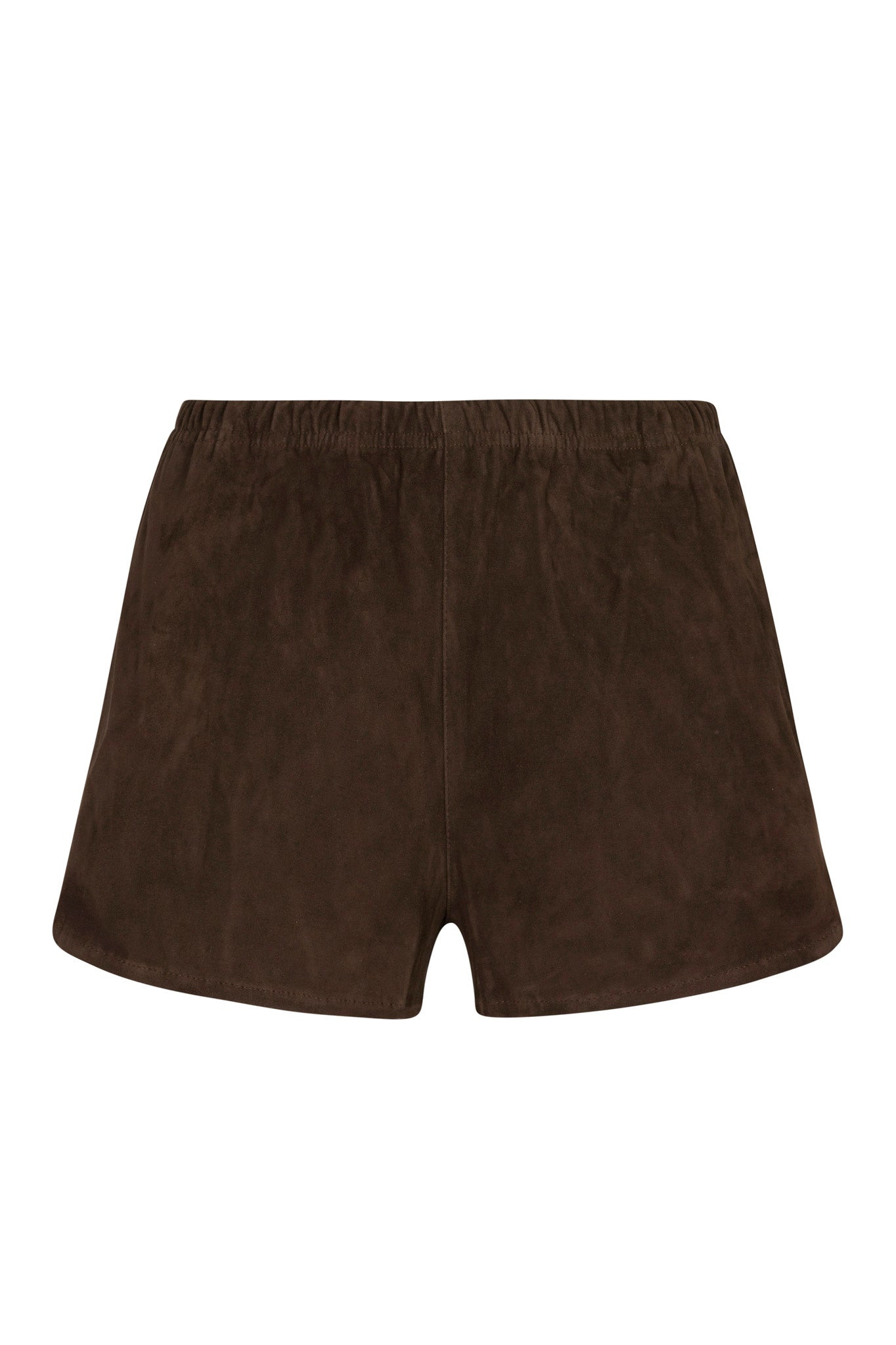 AMERICANO SUEDE SLIP ON SHORTS - 6