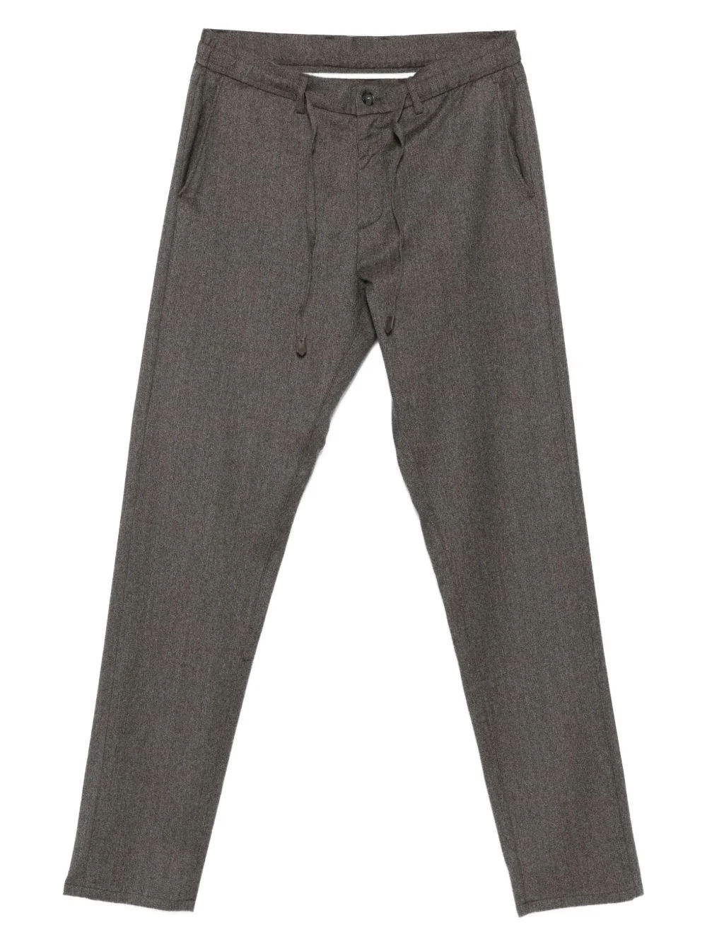 drawstring-waist trousers - 1