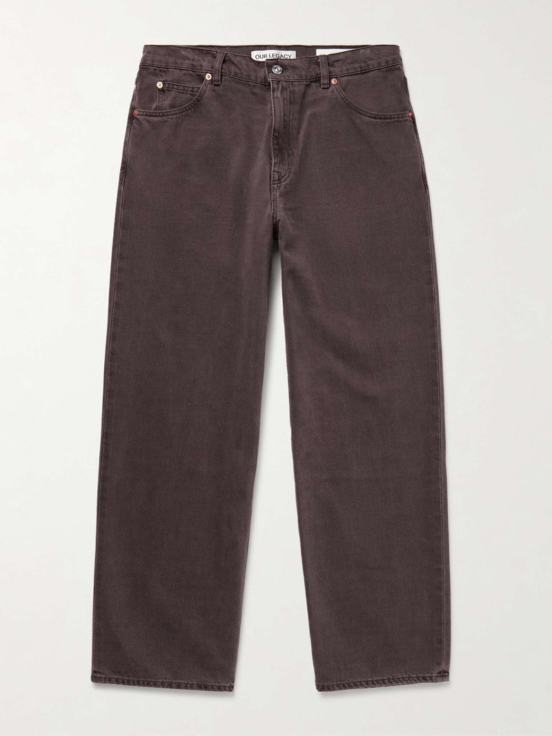 Vast Wide-Leg Pigment-Dyed Jeans 1