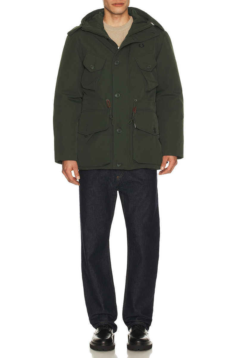 Fred Perry Patch Pocket Puffer Jacket outlook