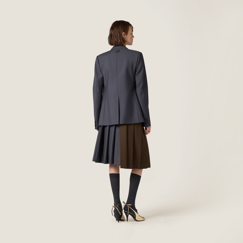 Single-breasted kid mohair jacket 3