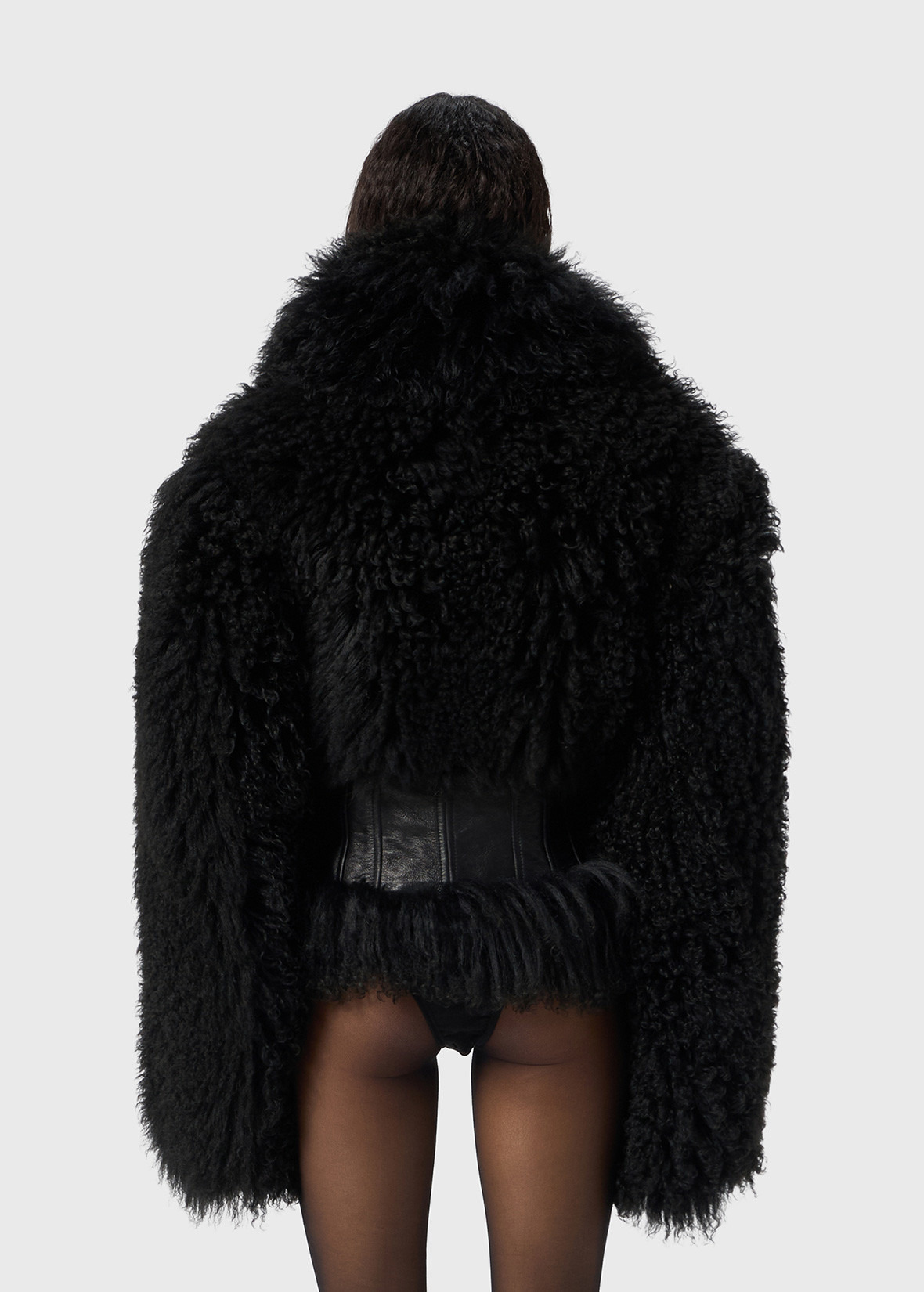 SHEARLING BOMBER - 4