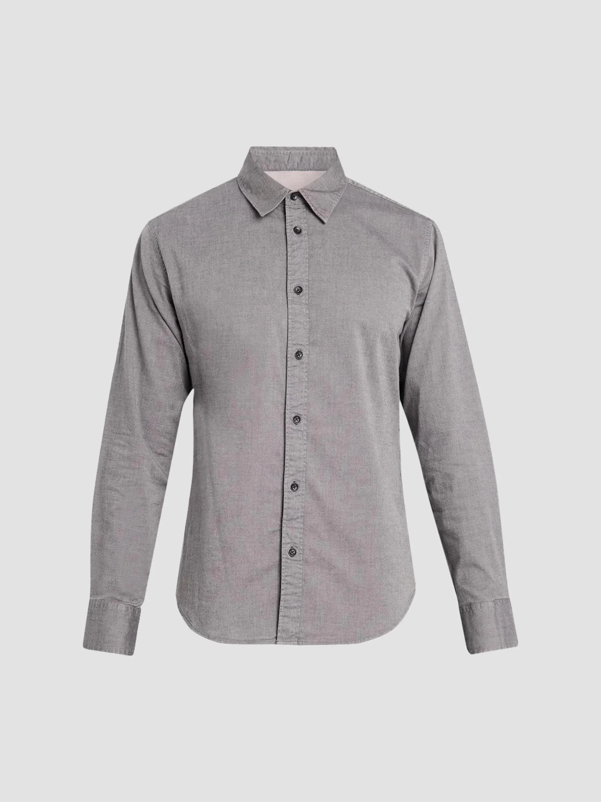 Men's Tomlin Cotton Dobby Shirt - Silver - 1