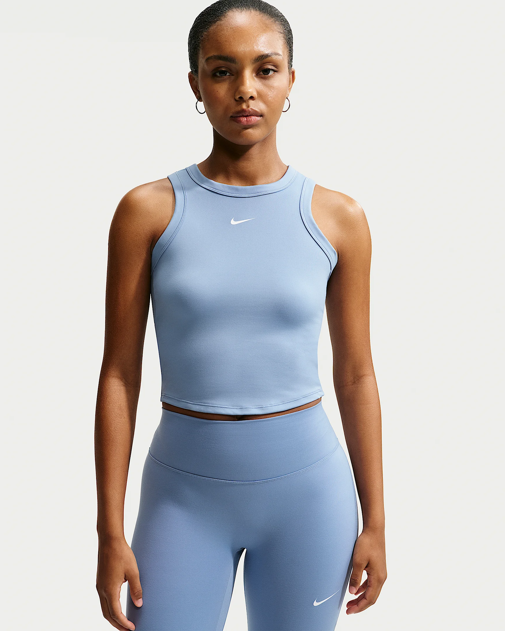 Nike One Fitted Women's Dri-FIT Cropped Tank Top - 1