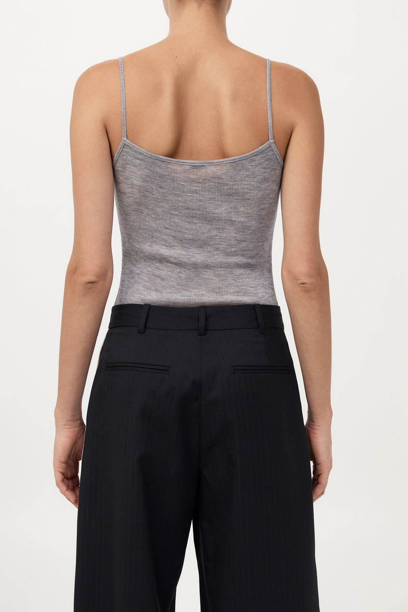 Baby Wool Cami - Grey Marle 5
