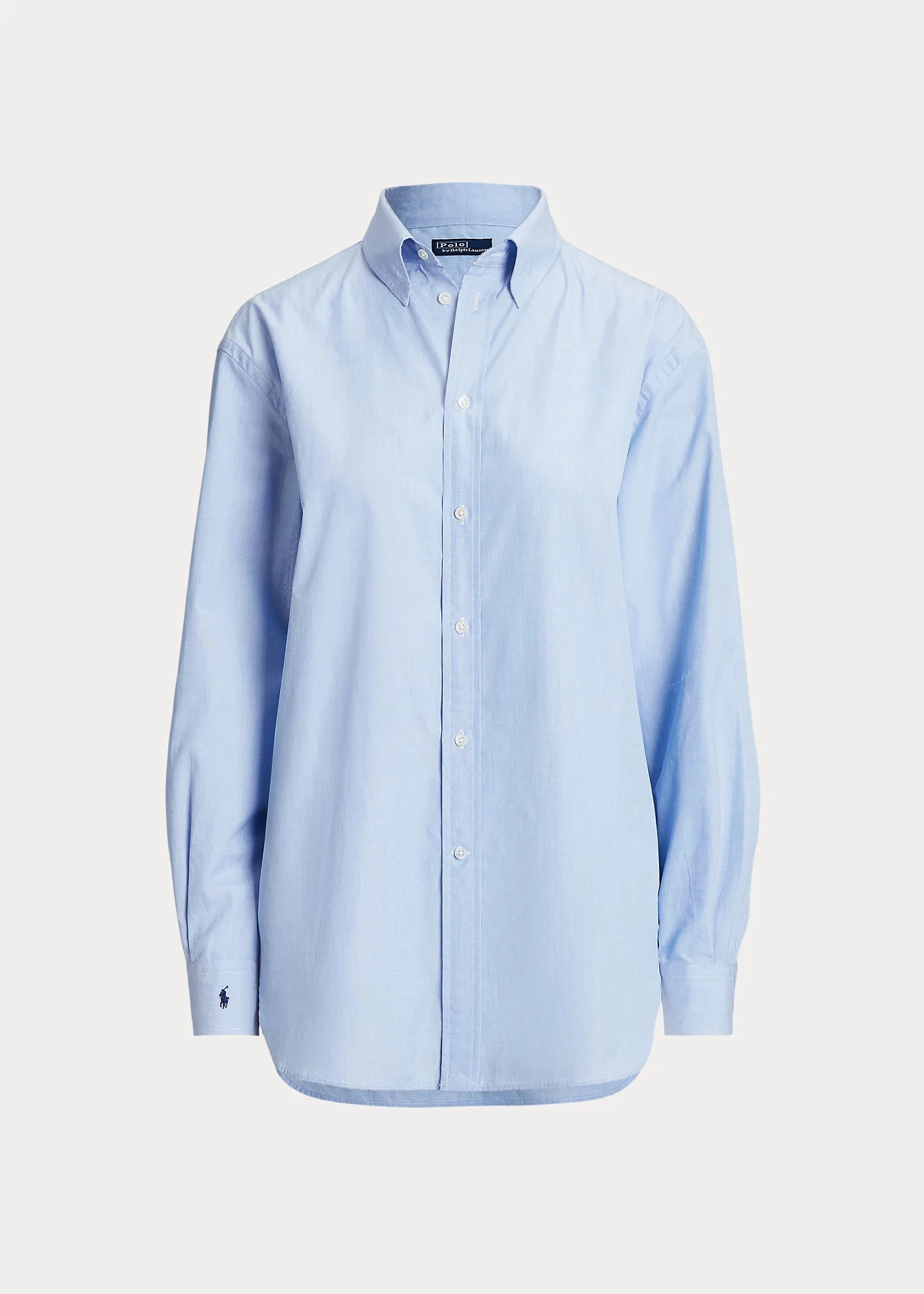 End-On-End Oversize Fit Cotton Shirt - 1