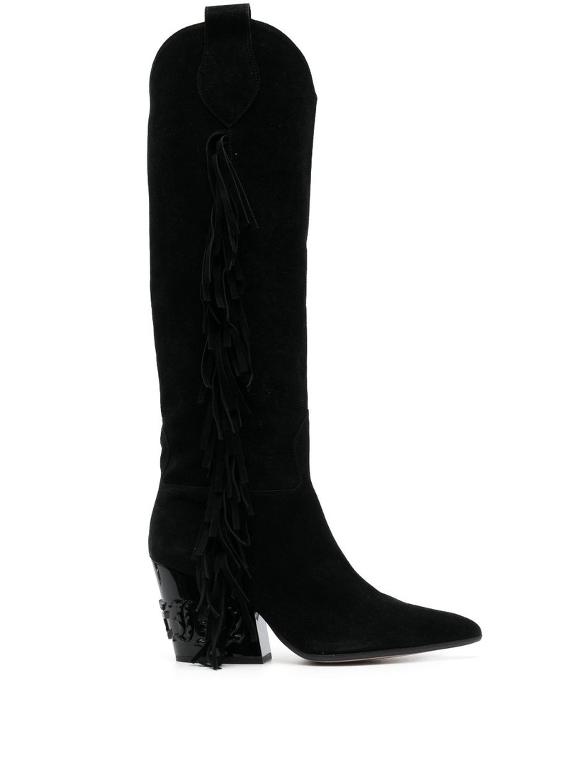 calf-leather cowboy boots 1