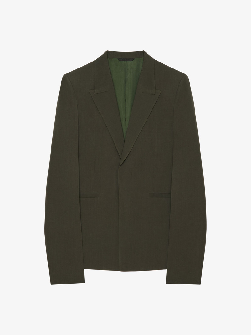 SLIM FIT JACKET IN WOOL 1