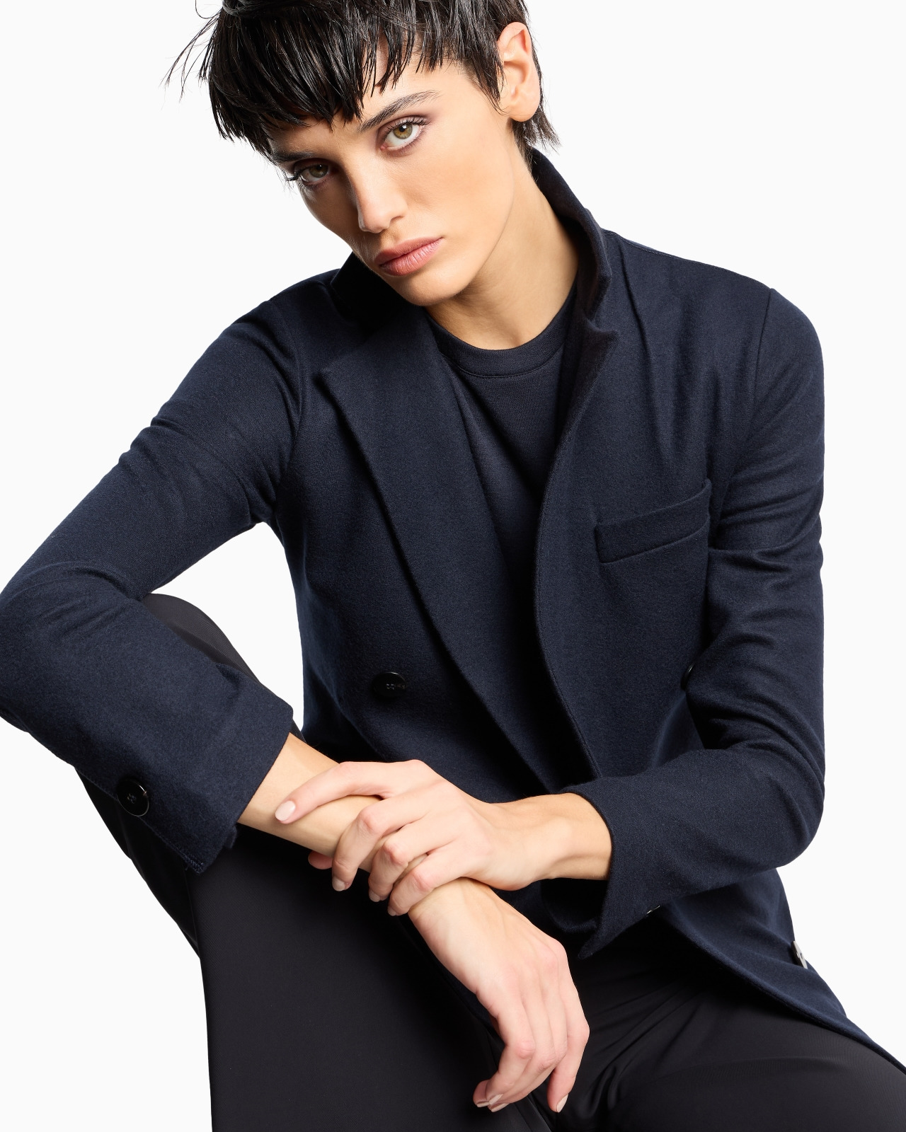 Pure cashmere T-shirt - 6