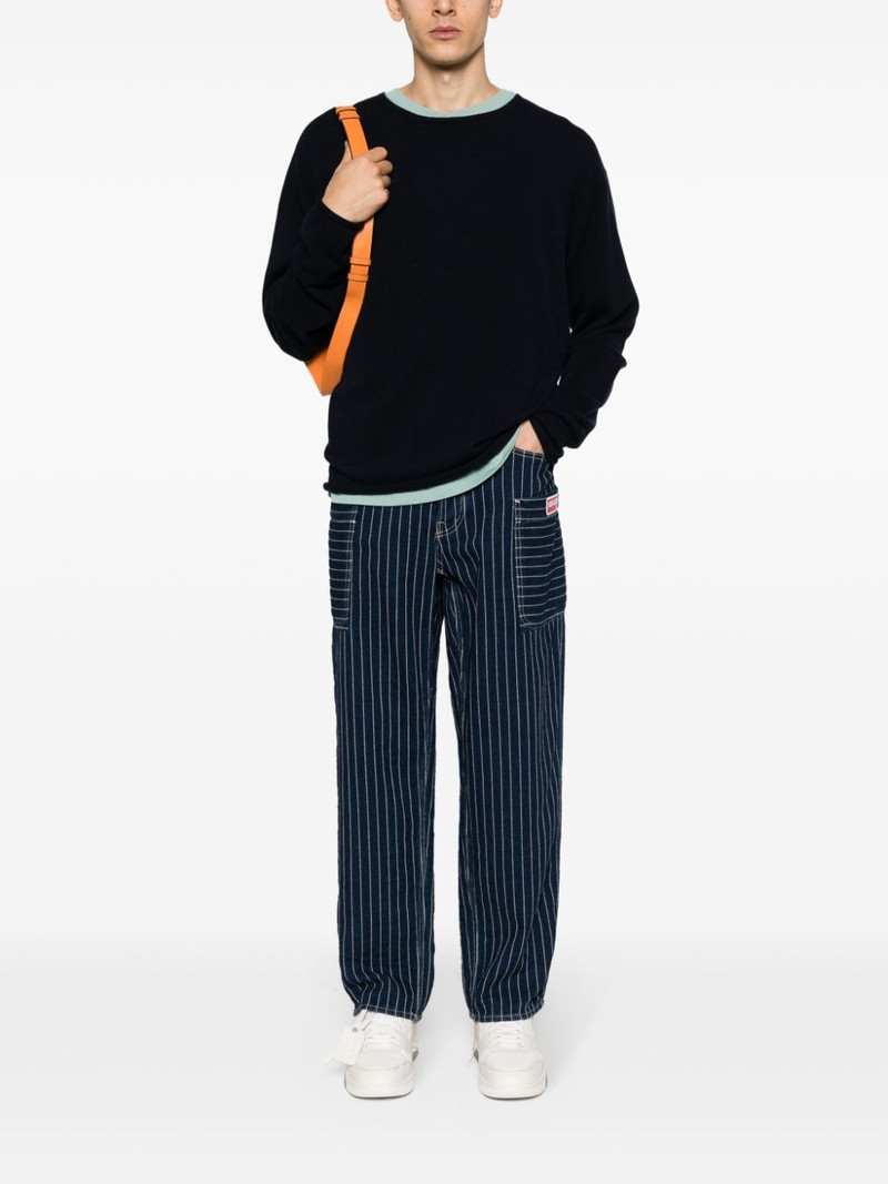 extreme cashmere crew-neck cashmere jumper outlook