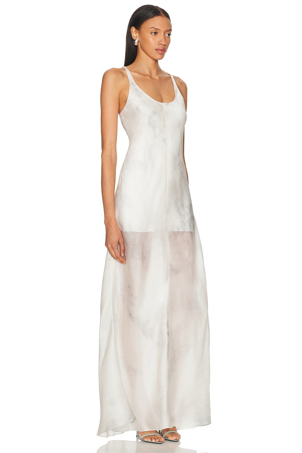 Ash Silk Bias Slip Dress - 2