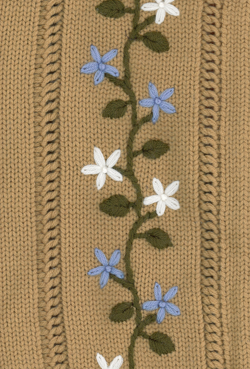 Hesper Cardigan - Camel/Multi 5