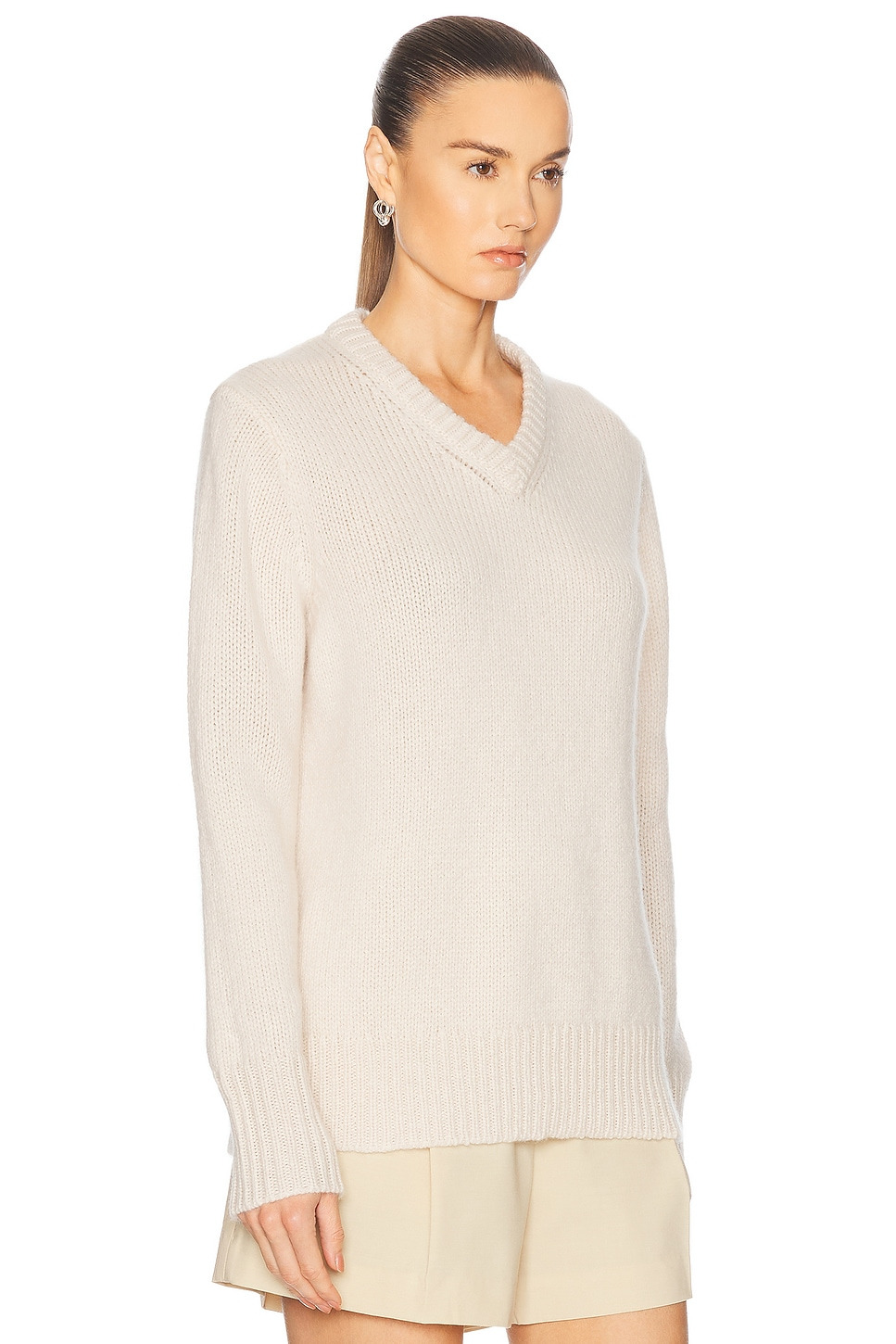Cashmere Kate V Neck Sweater - 2