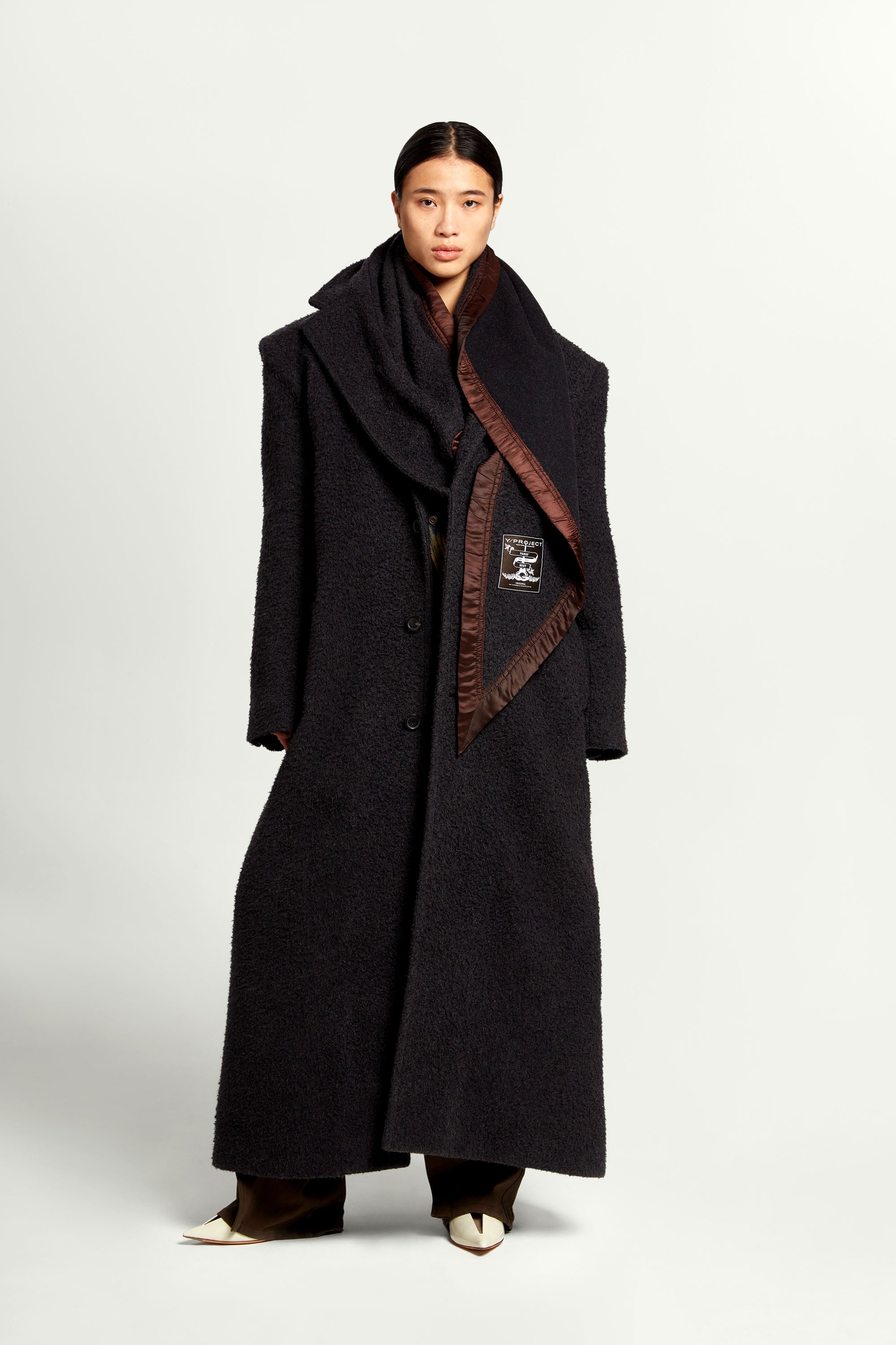 Scarf Maxi Coat - 9