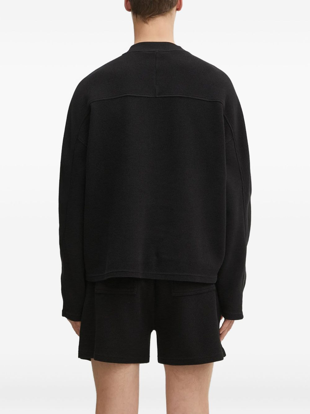 textured T-shirt - 4
