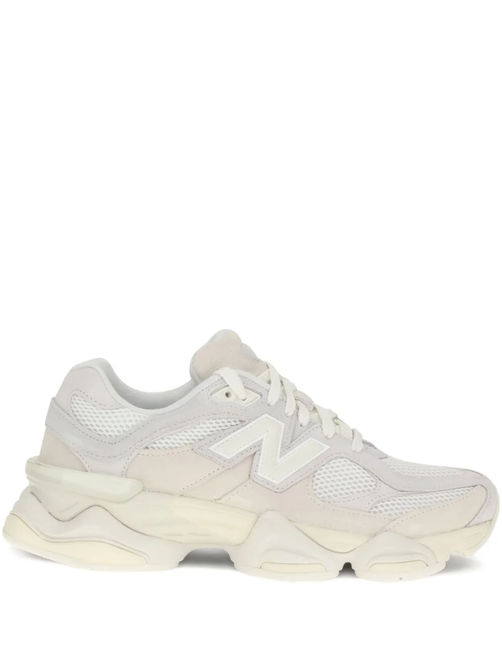 mesh-panelled chunky sneakers - 1