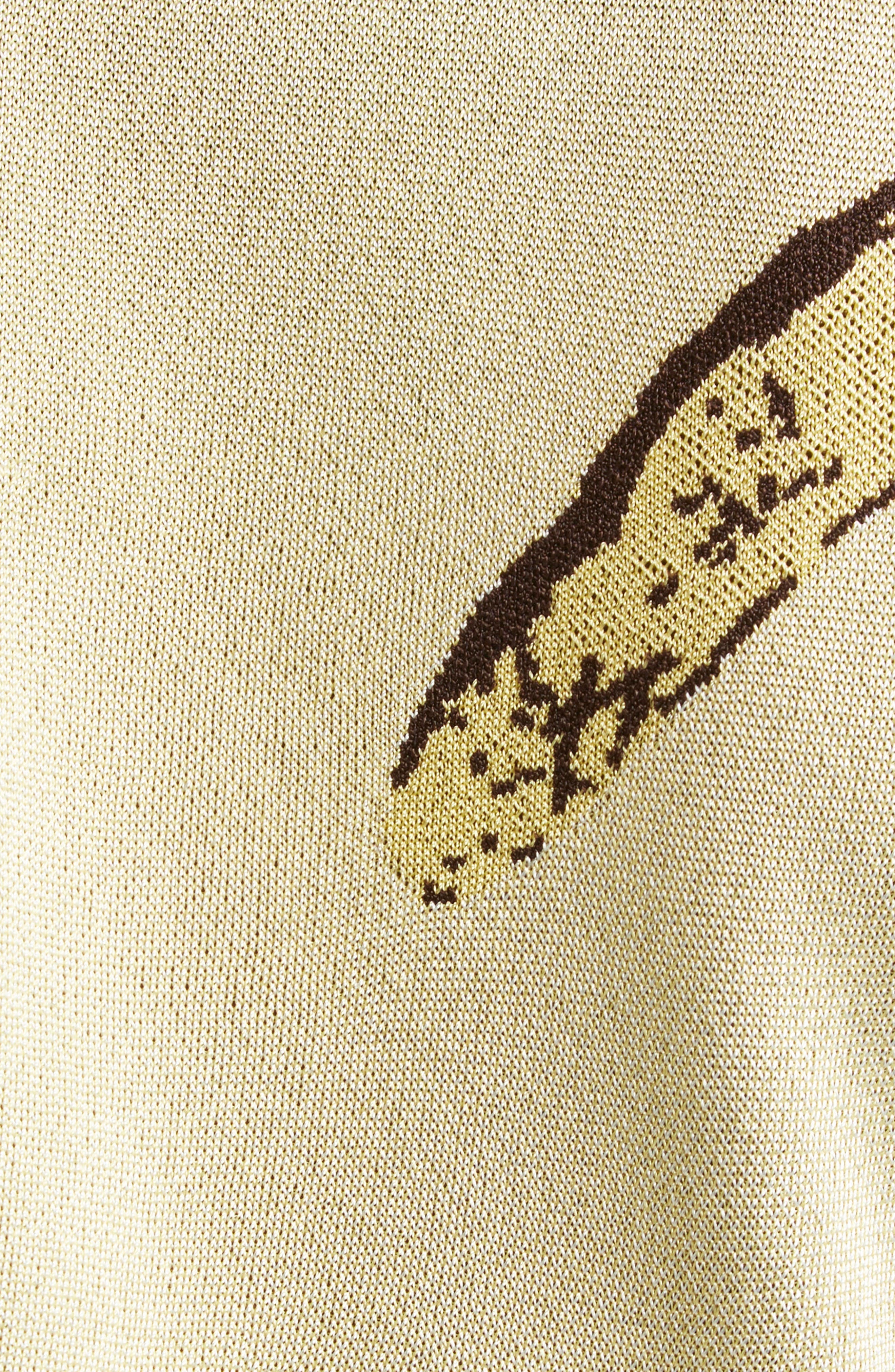 Jacquemus Le Polo Marino Jacquard Polo in Banana Jacquard Yellow at Nordstrom - 7
