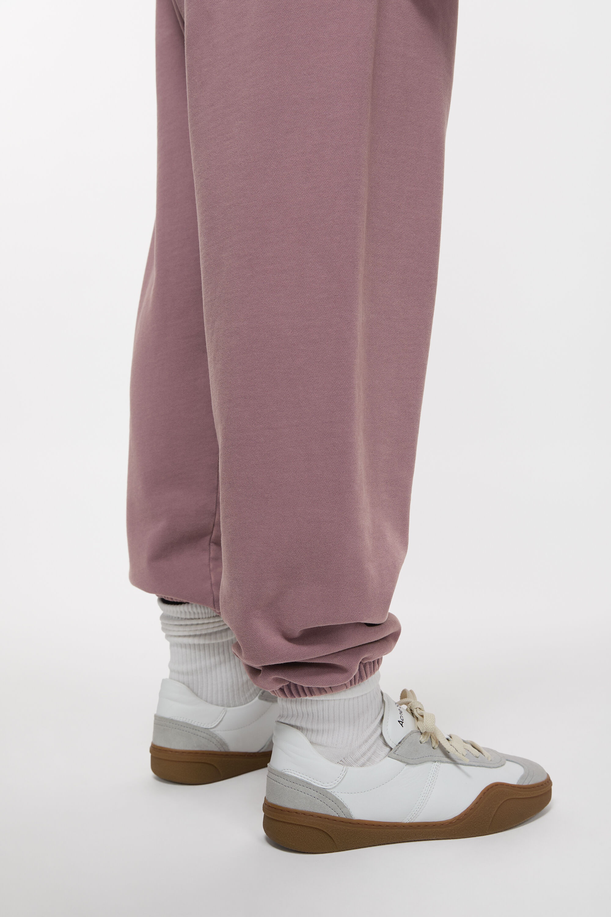 Cotton sweatpants - Plum purple - 5