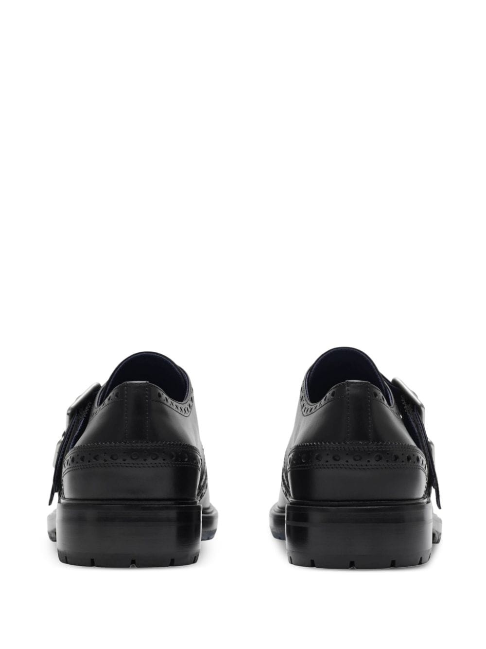 leather Soho monk shoes - 4