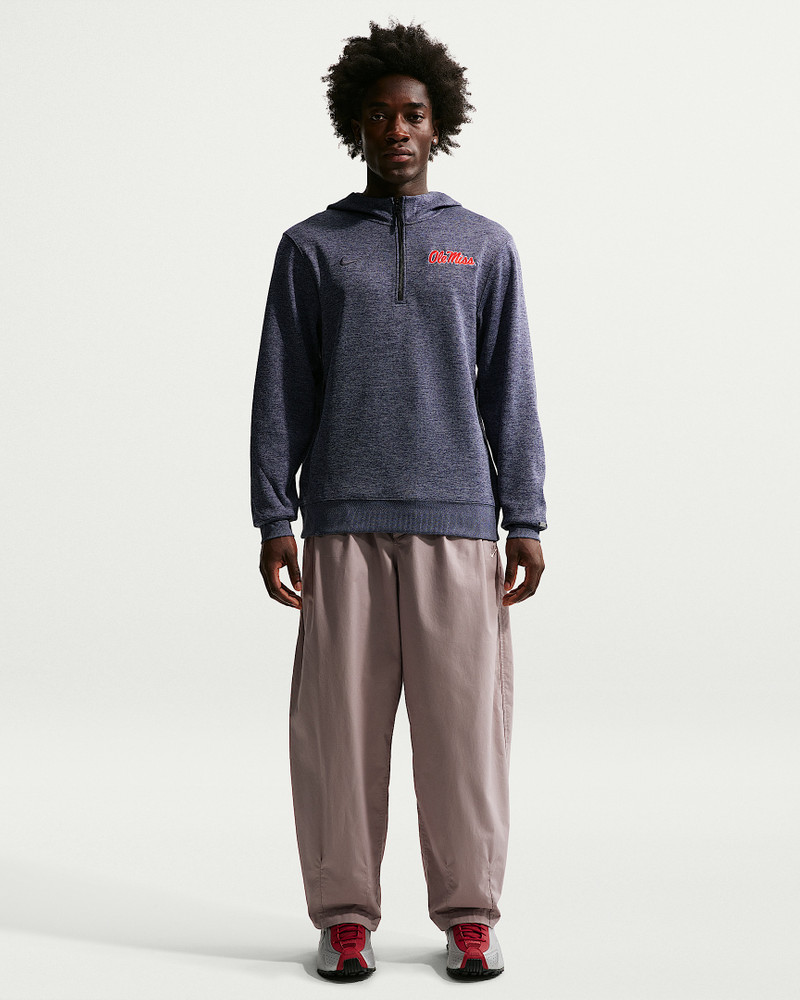 Ole Miss Rebels Nike NCAA Men's Basketball Coaches' Pullover Hoodie 4