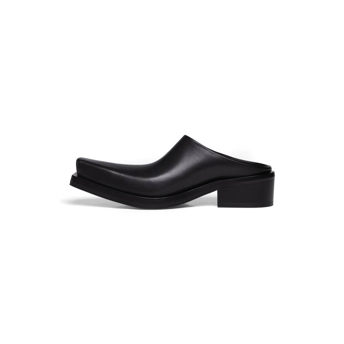 Men's Santiago Mule in Black - 4