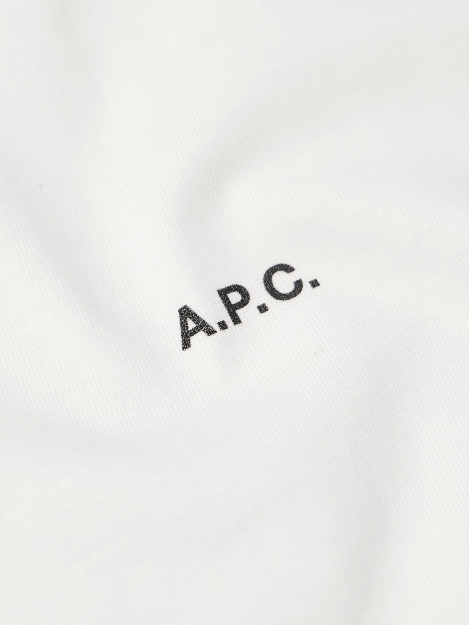 Logo-Print Cotton-Jersey T-Shirt White - 4