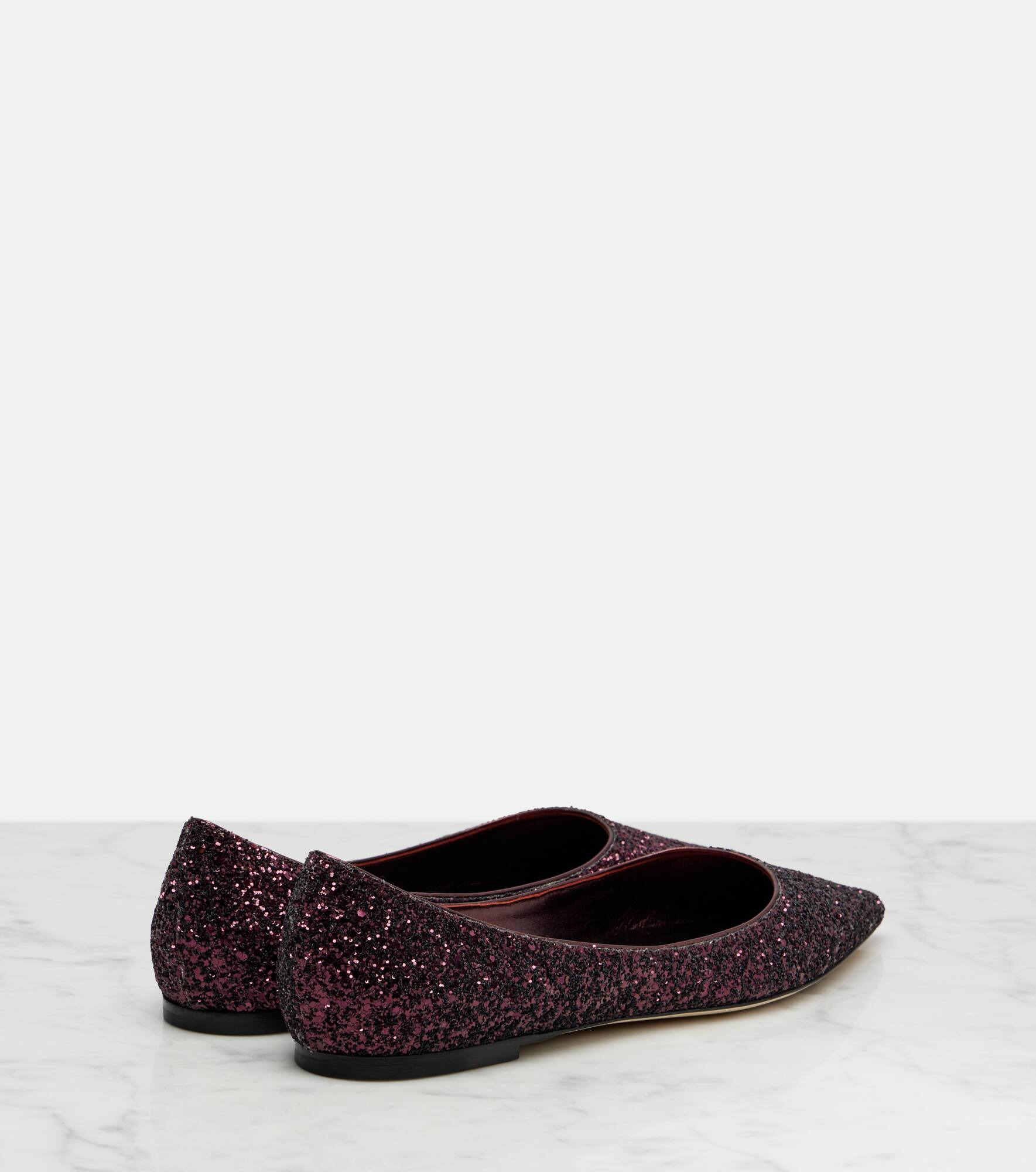 Love glitter ballet flats - 2