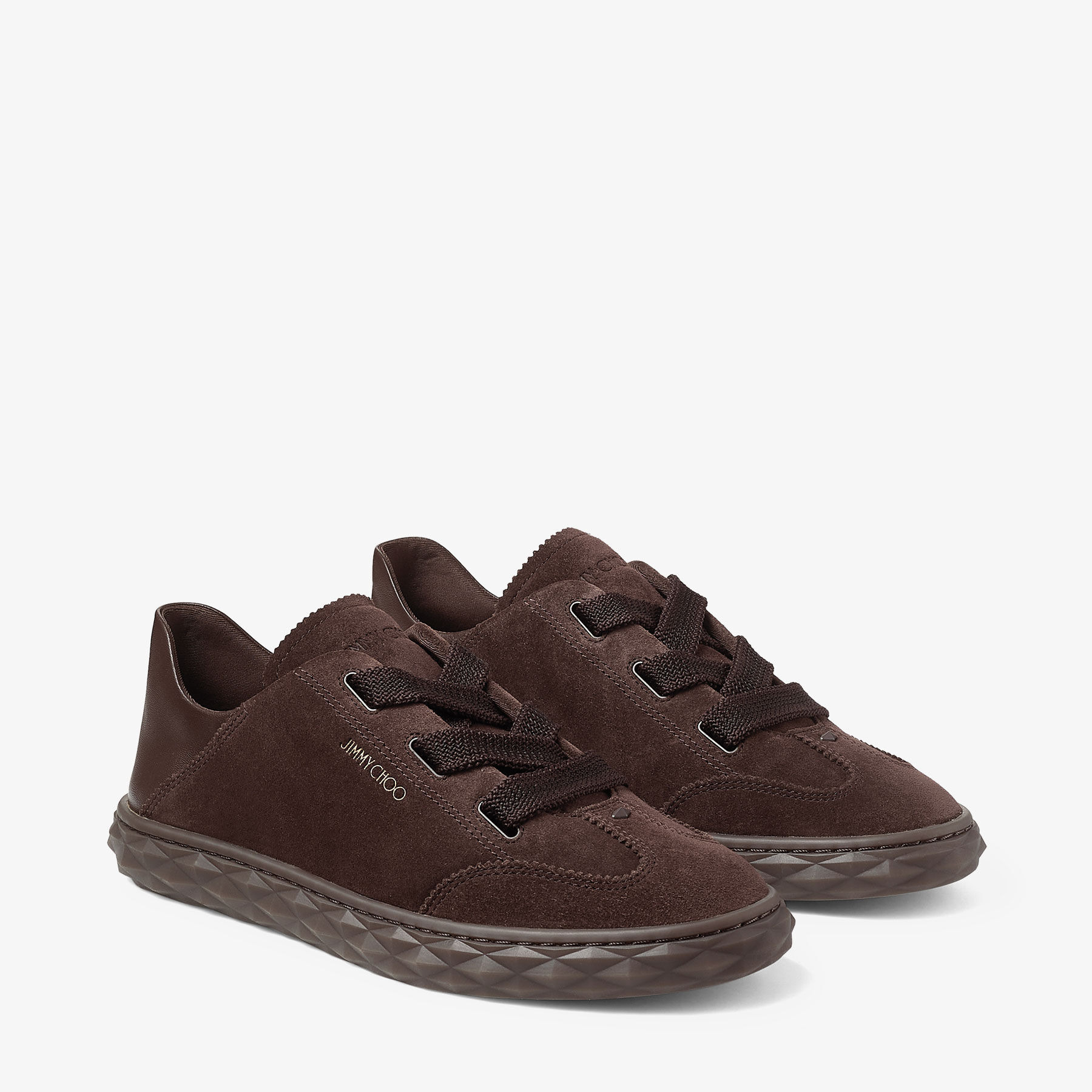 Diamond Light Flex F
Chocolate Suede and Leather Trainers - 2