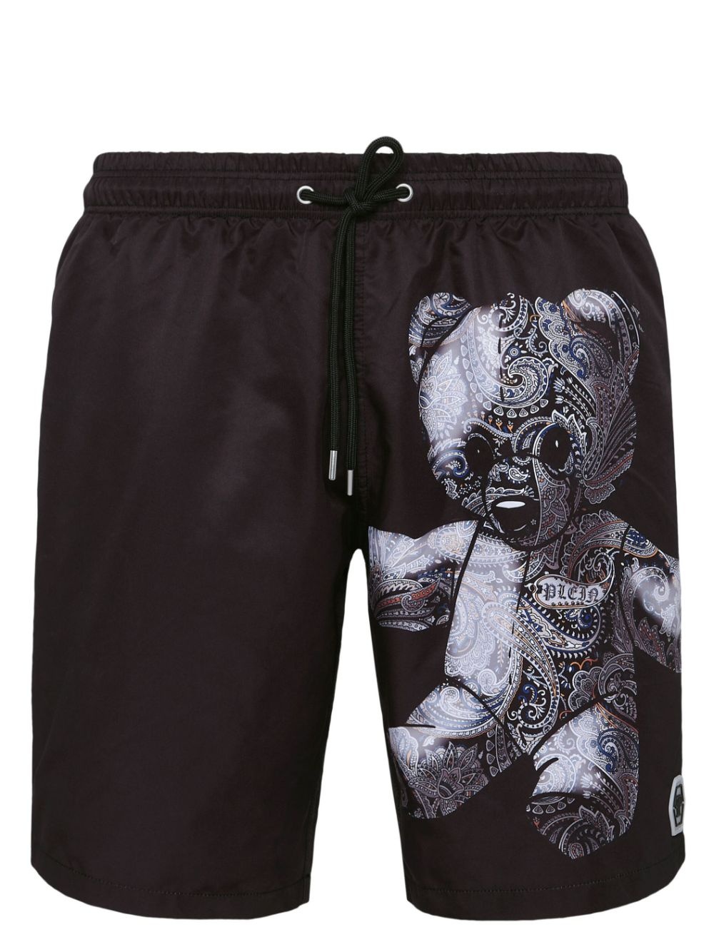 teddy-bear print swim shorts - 1