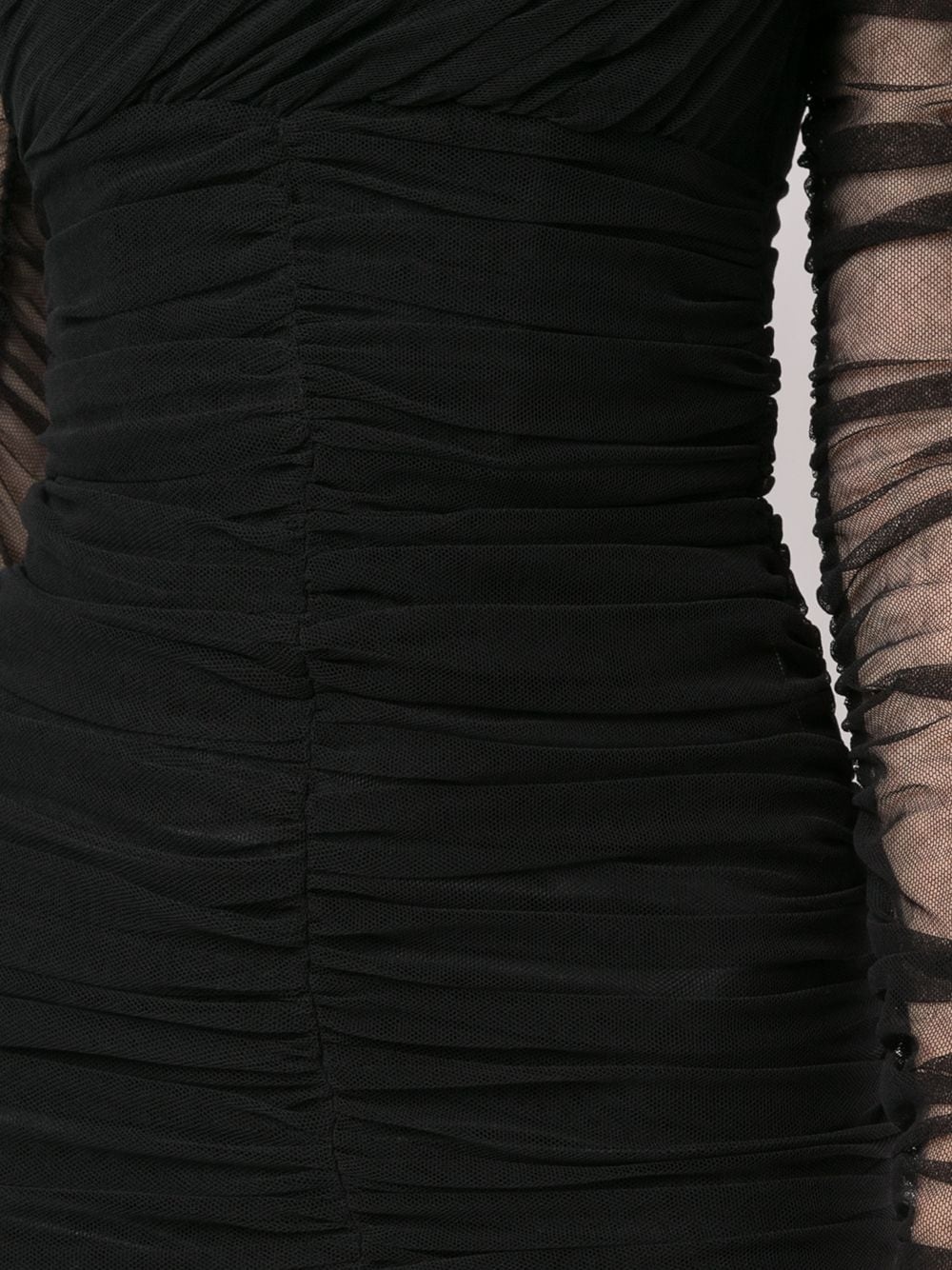 ruched midi dress - 5