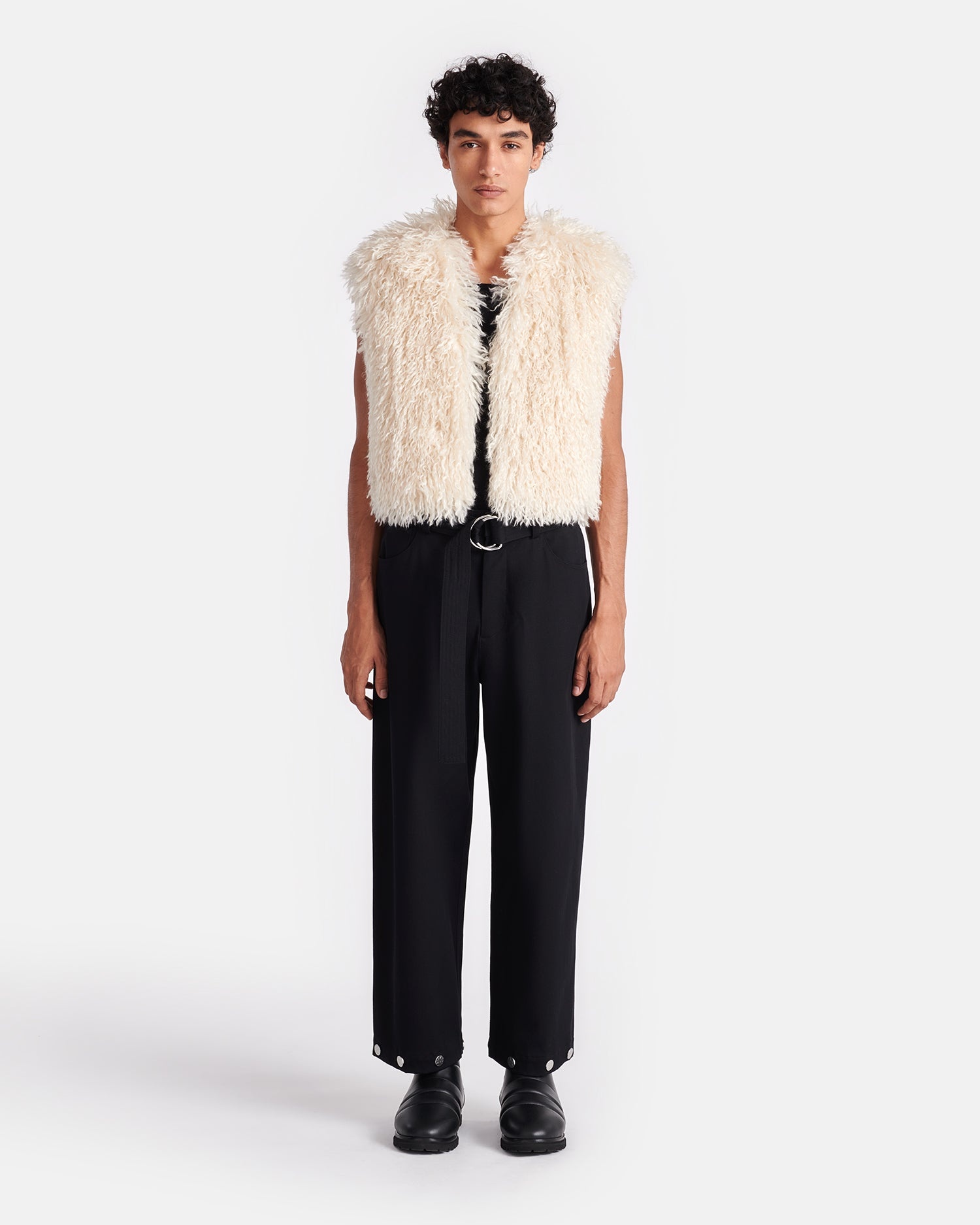 Faux Racka Fur Vest - 7