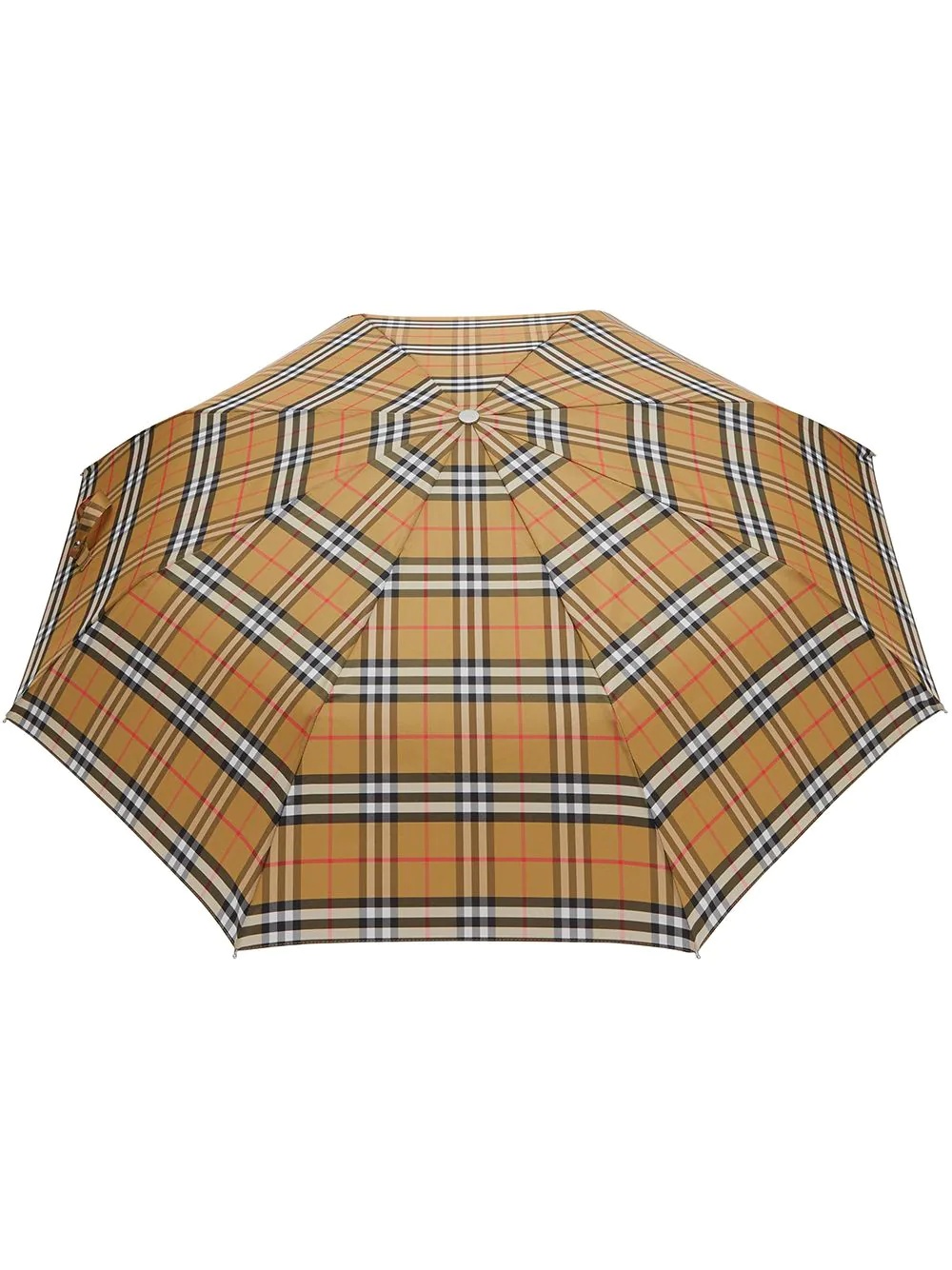 Vintage Check folding umbrella - 1