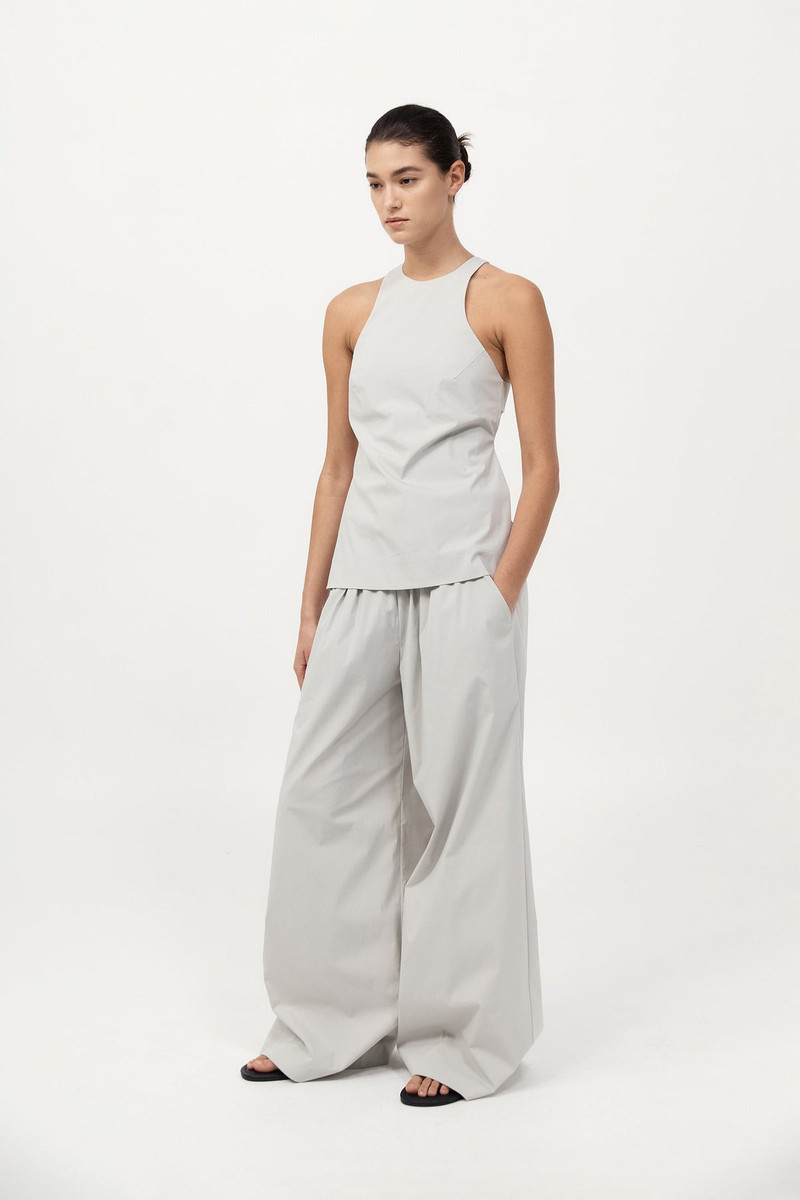 Everyday Drawstring Pants - Silver 4