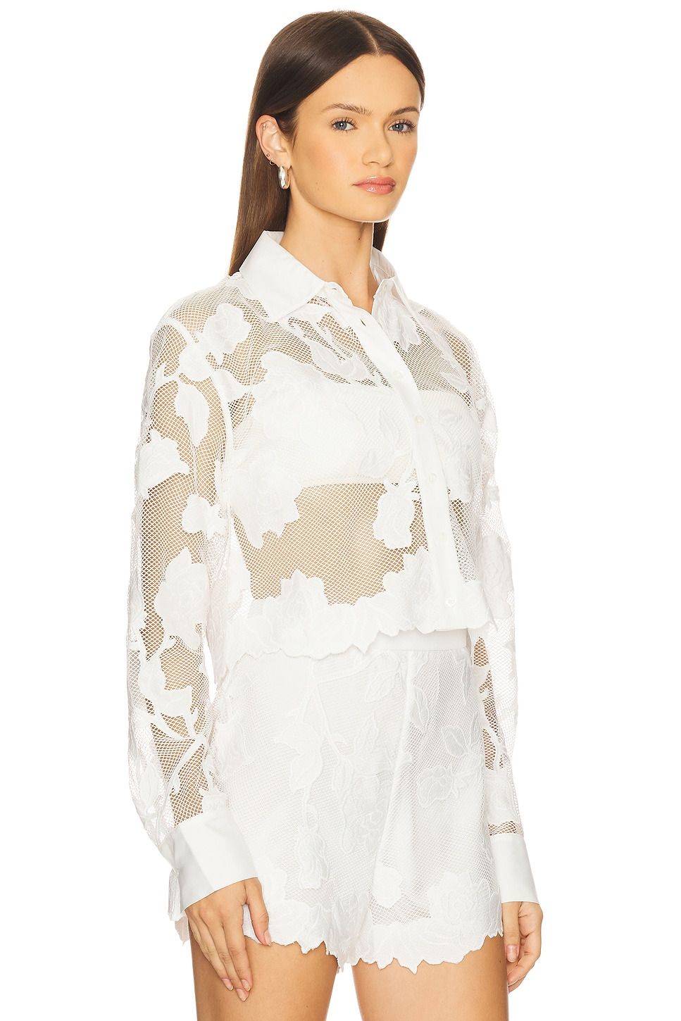 Collette Cropped Shirt - 3