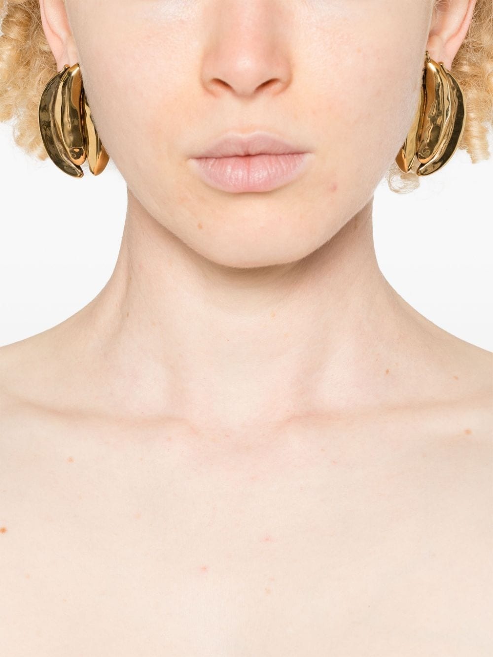 【Chloe】 Bananasドロップイヤリング Bananas drop earrings in gold - Chloe | Mytheresa