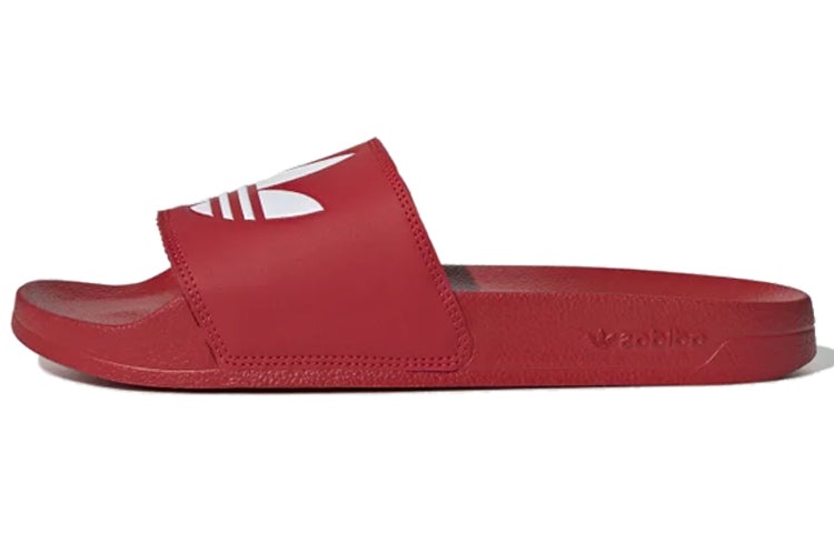 adidas Adilette Lite Slides 'Trefoil Logo - Scarlet' FU8296 - 2