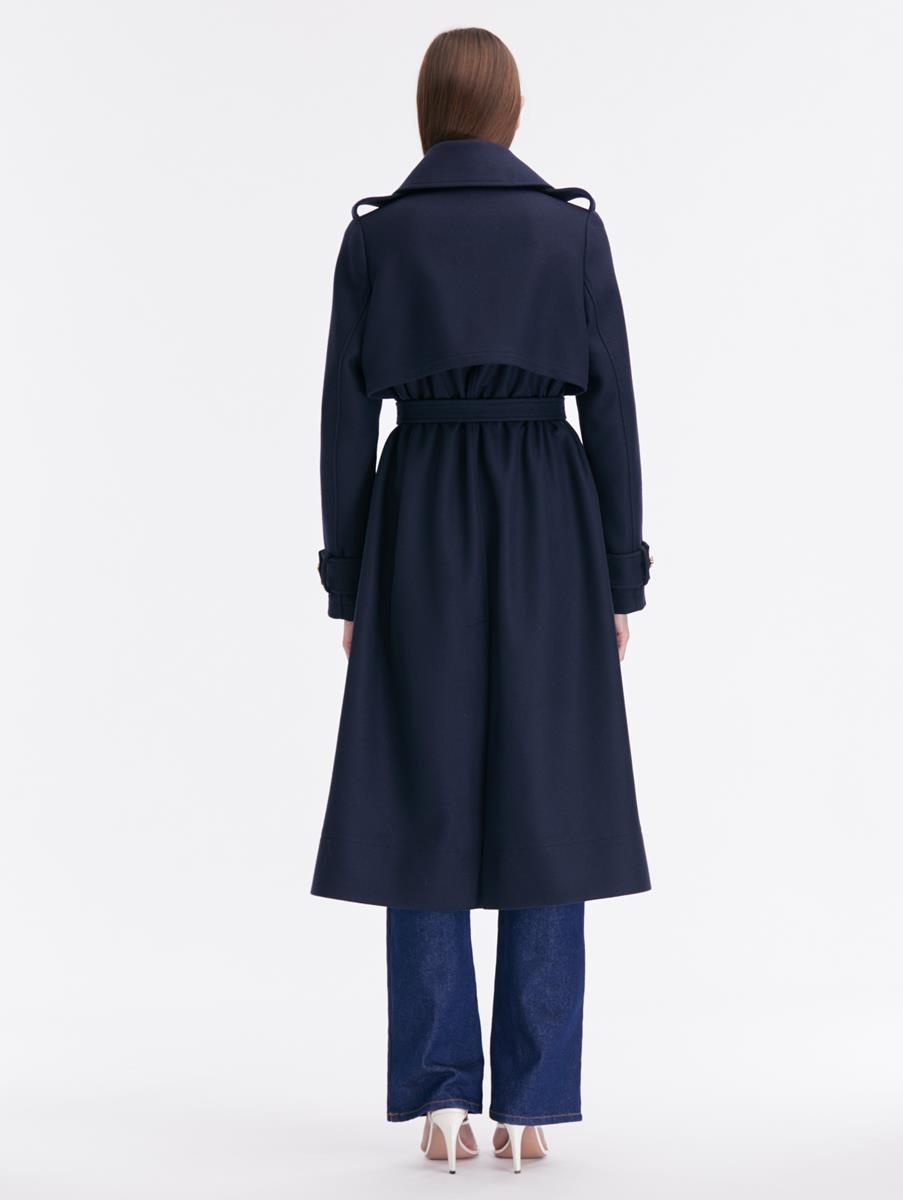 FELTED WOOL-BLEND COAT - 2