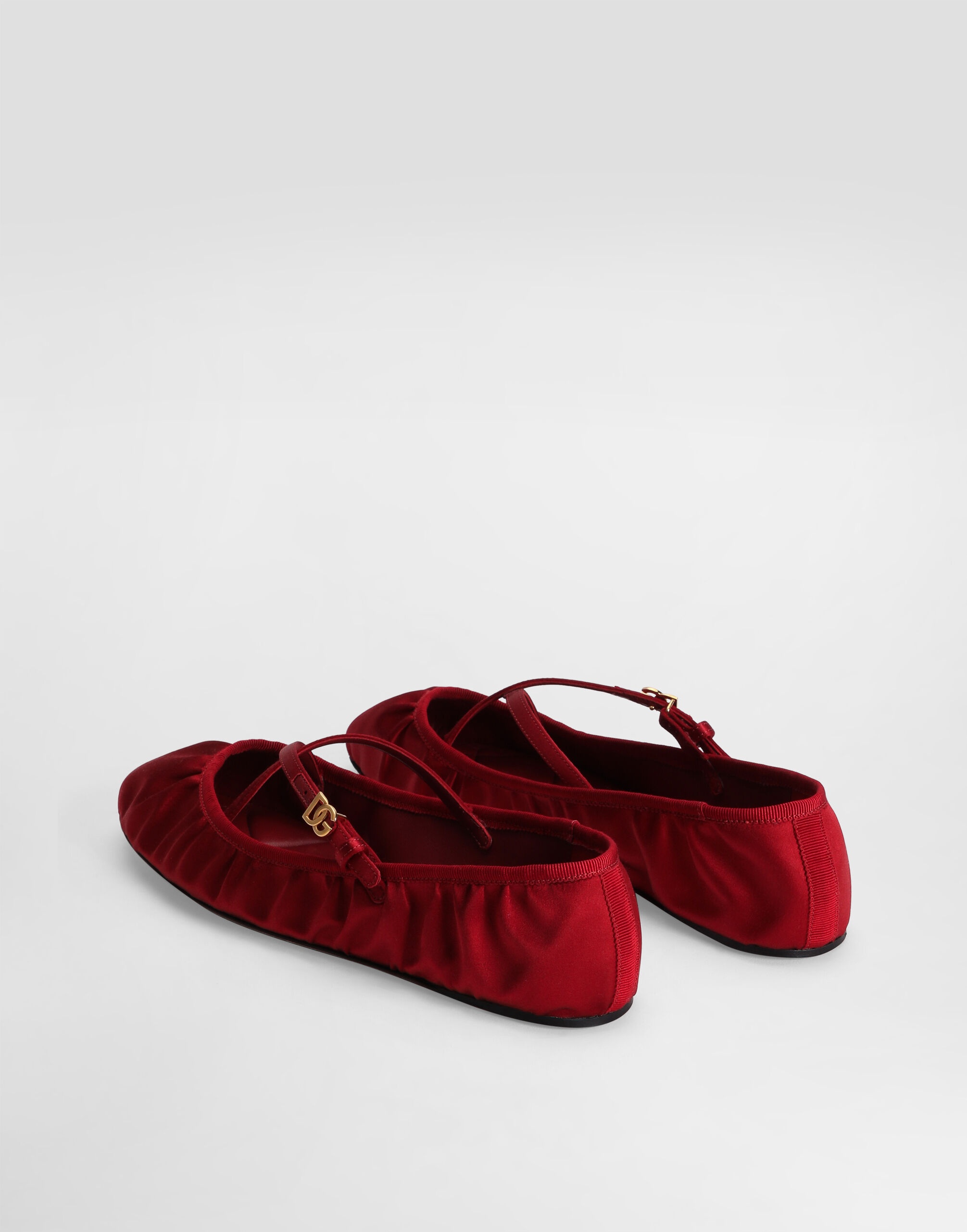 Satin ballet flats - 3