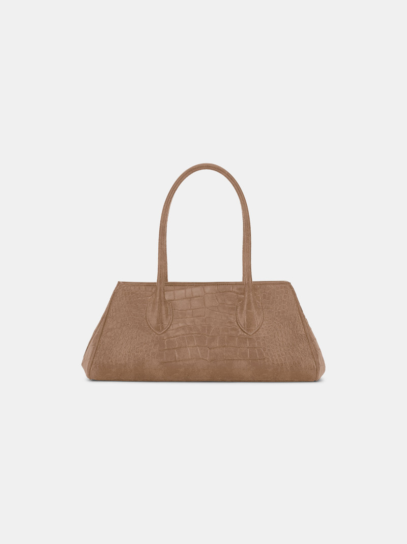 AMIRI WOMEN'S SUEDE CROC HONEY 40 SHOULDER outlook