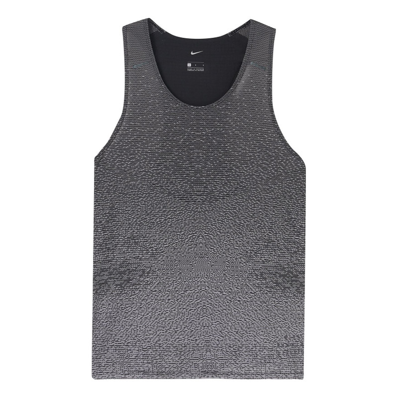 Nike Running Run Division Pinnacle Tank 'Grey Black' DA1297-010 - 1