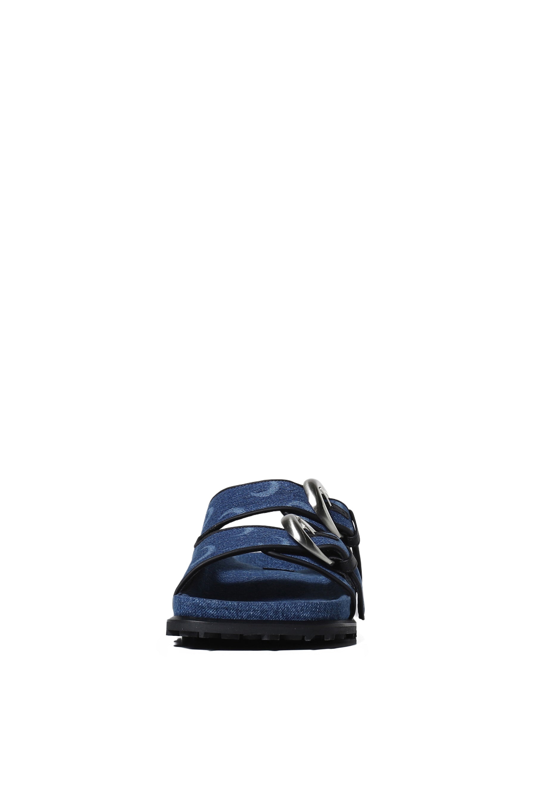 REGENERATED DEADSTOCK DENIM MS GROUND SANDAL / BLU LASER+WASH - 3